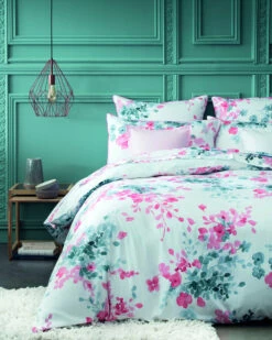 Outlet โ Anne De Solene Poesie Reversible Duvet Cover Home Duvet Inserts & Duvets ๐