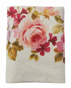 Outlet 🔥 Anne De Solene Lady Rose Flat Sheet Home Pillowcases & Shams ✨