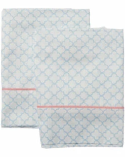 Outlet ๐ Anne De Solene Set Of 2 Poesie Pillowcases Home Pillowcases & Shams ๐งจ