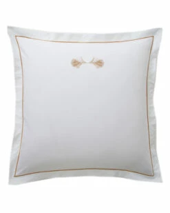 Best deal 🧨 Anne De Solene Plume Embroidered Euro Sham Home Pillowcases & Shams 🛒
