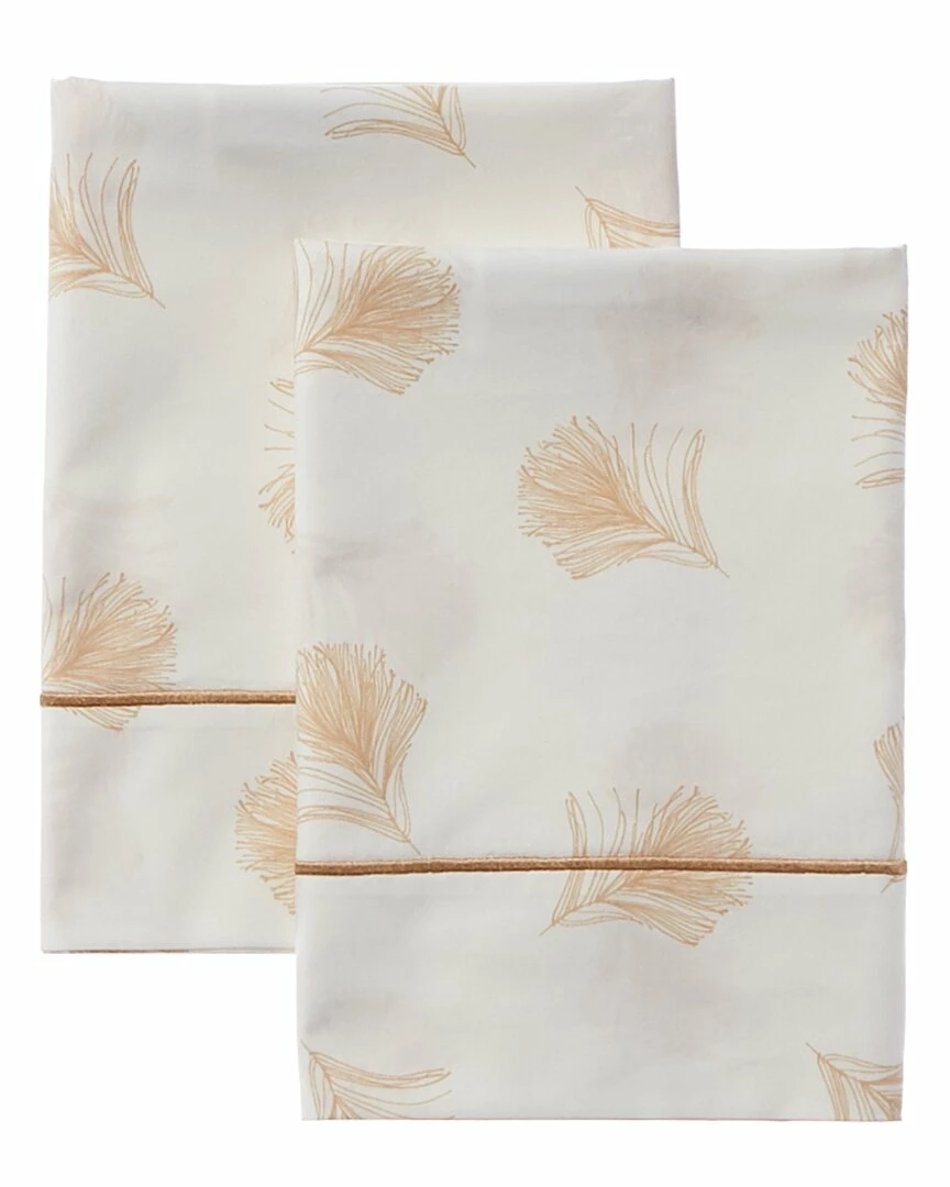 New ๐ Anne De Solene Plume Pillowcase Pair Home Pillowcases & Shams ๐งจ