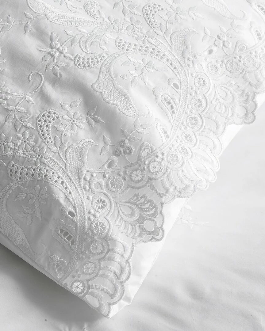 Hot Sale ๐งจ Anne De Solene Heritage Embroidered Sham Home Pillowcases & Shams ๐ - Image 3
